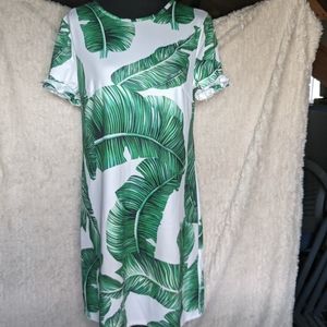Nwot tropical print dress